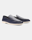 Saint Monaco Combine Leather Loafers