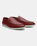 Saint Monaco Combine Leather Loafers
